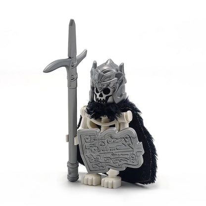 Halloween Skeleton Army Building Blocks Minifigures – Skeleton Horse MOC Figures