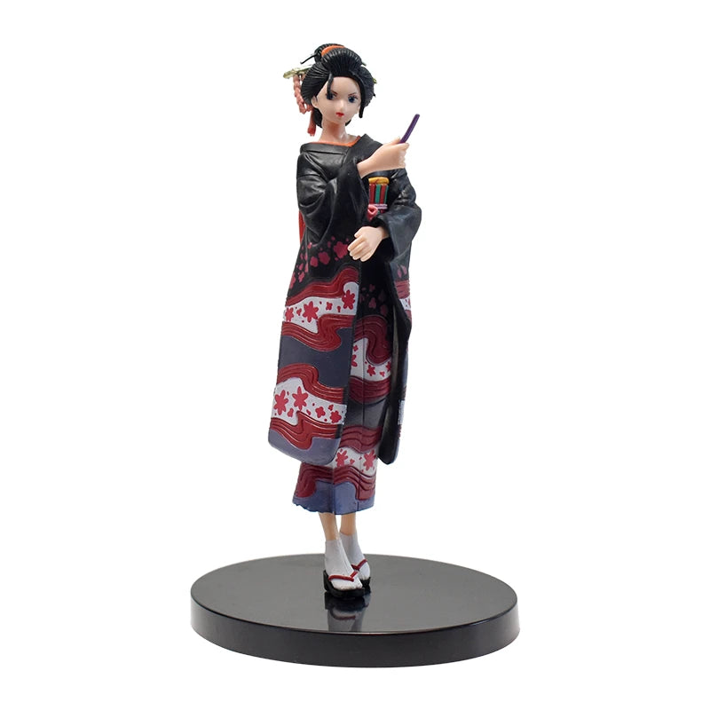 18CM One Piece Luffy Zoro Chopper Nami PVC Action Figures