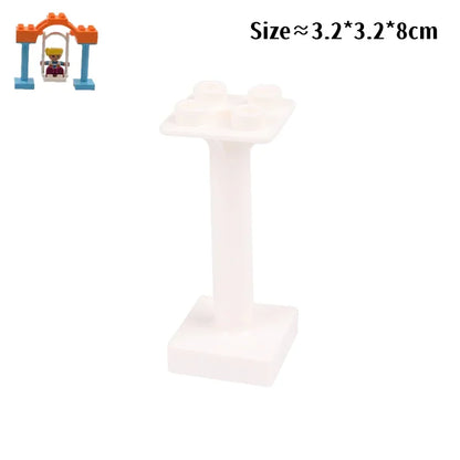 Large Building Blocks Playground Parts – Duplo Compatible Accessories