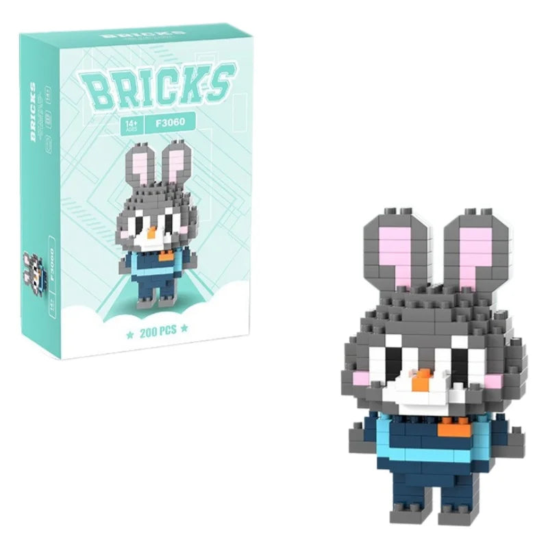 Mini Building Blocks Cartoon Character Figure – Tsum Tsum Style