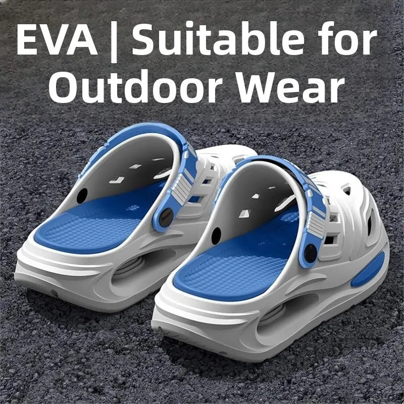 Men's EVA Outdoor Clog Sandals with Thick Anti-Slip Sole