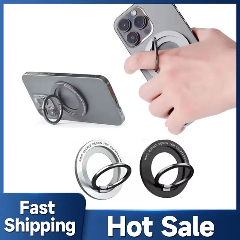 Magnetic MagSafe Phone Ring Holder & Finger Grip Stand