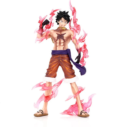 One Piece Monkey D. Luffy Flowing Cherry PVC Action Figure