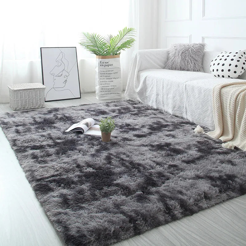 Fluffy Shaggy Area Rug – Soft Non-Slip Carpet for Living Room & Bedroom
