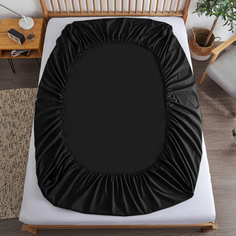 Fitted Sheet with Elastic Bands – Non-Slip Mattress Cover