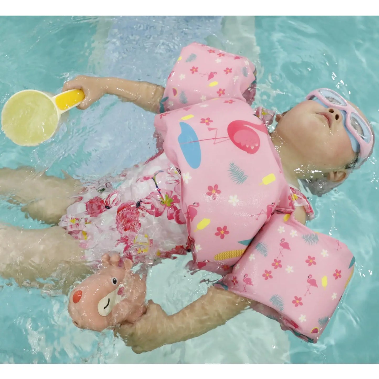 Kids Foam Swim Arm Floaties Buoyancy Armbands Baby Pool Swimming Aid