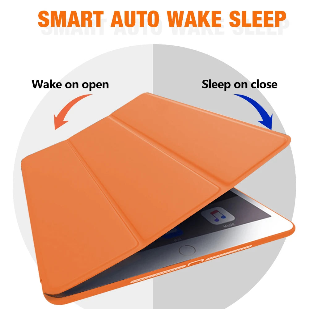 Magnetic iPad Case – Smart Tri-Fold Cover for All Models