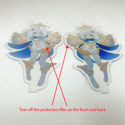 Custom Anime Acrylic Stand with Hologram Printing