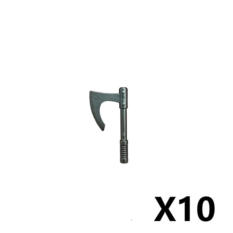 Medieval Military Building Blocks Parts – Castle Knights Weapons Accessories