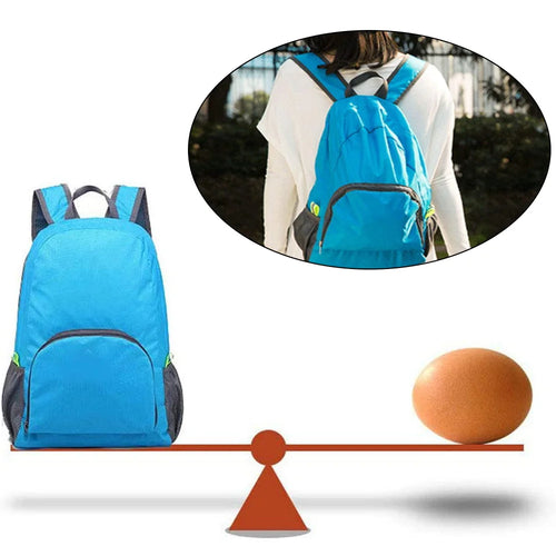 Foldable Lightweight Backpack – Packable Travel Daypack for Hiking & Camping