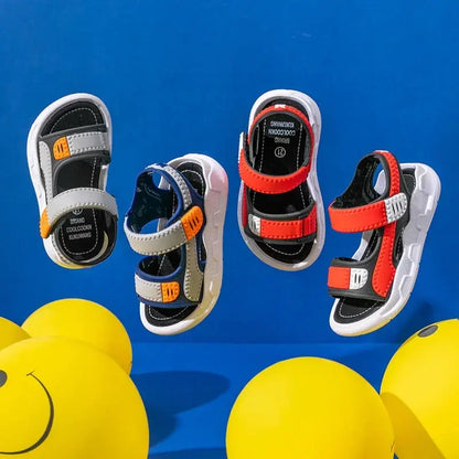 Kids Sport Sandals – Soft Sole Anti-Slip Summer Beach Shoes