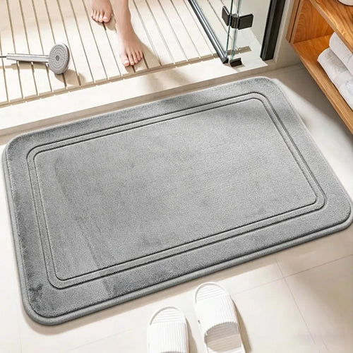 Soft Bathroom Rug – Quick Dry, Non-Slip Bath Mat