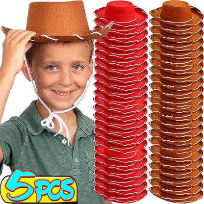 Kids Cowboy Hat – Western Felt Hat for Costume & Party