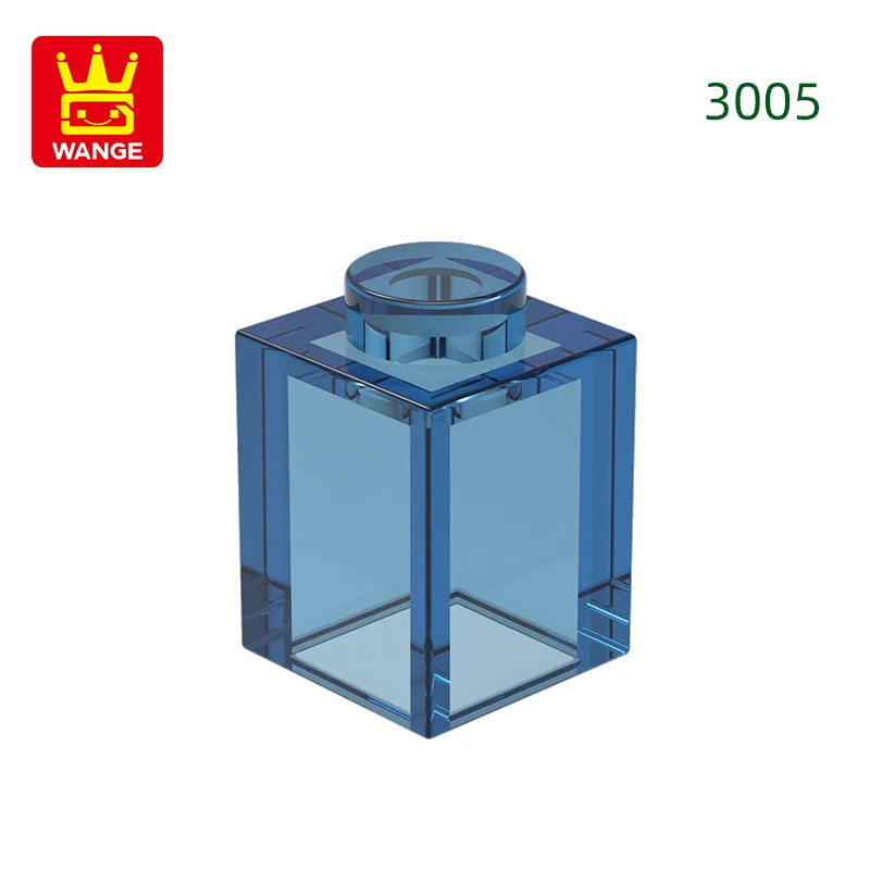 Wange 3005 1x1 Basic Brick MOC Parts – 232pcs Bulk Pack