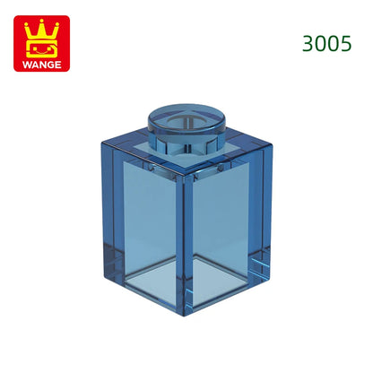 Wange 3005 1x1 Basic Brick MOC Parts – 232pcs Bulk Pack