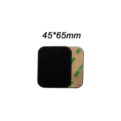Magnetic Metal Plates for Car Phone Holder – 10 Pack, Multiple Sizes
