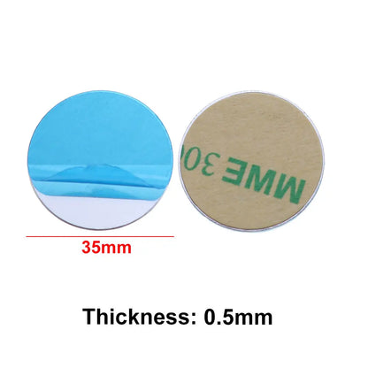 Magnetic Metal Plates for Car Phone Holder – 10pcs Iron Sheets