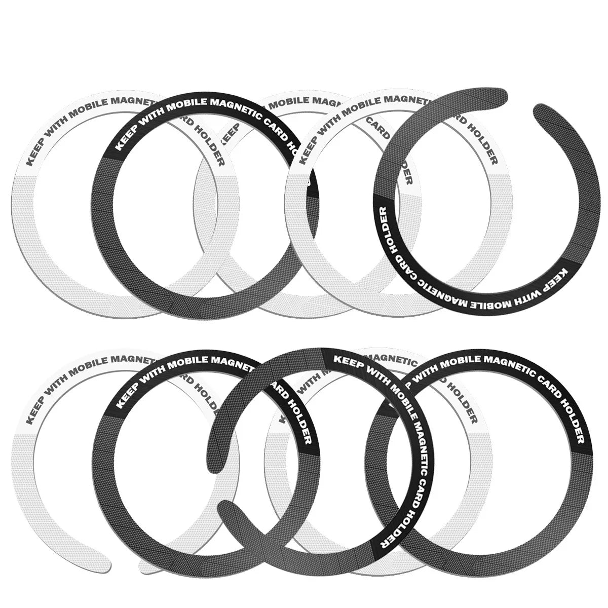 Magnetic Metal Plate Sticker for Phone Mounts & MagSafe