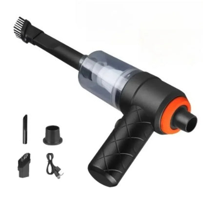 Cordless Handheld Car Vacuum Cleaner 998000Pa 2-in-1 Blow & Suction USB Rechargeable