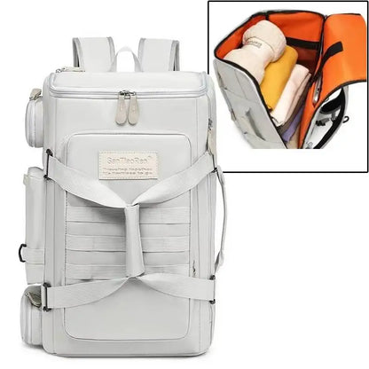 Large Capacity Gym & Travel Backpack – Wet Dry Separation Sports Bag