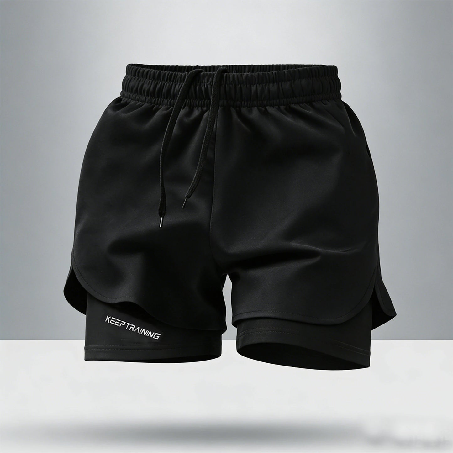 Men's 2-in-1 Running Shorts – Quick Dry Gym Shorts