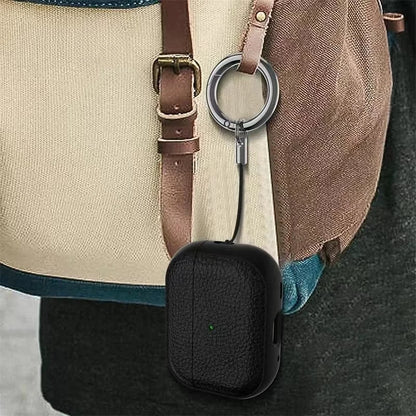 Litchi Leather AirPods Case – Premium Business Texture Cover