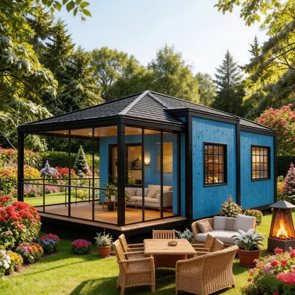Expandable Prefab Steel Container Tiny House