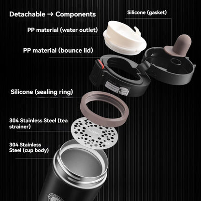 Stainless Steel Vacuum Insulated Travel Tumbler 12.8oz / 17.2oz