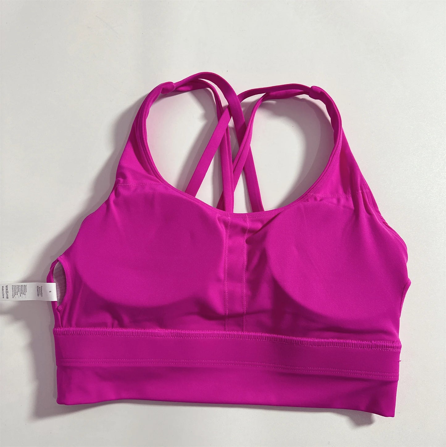 Women's Padded Cross-Back Sports Bra – High Support Activewear
