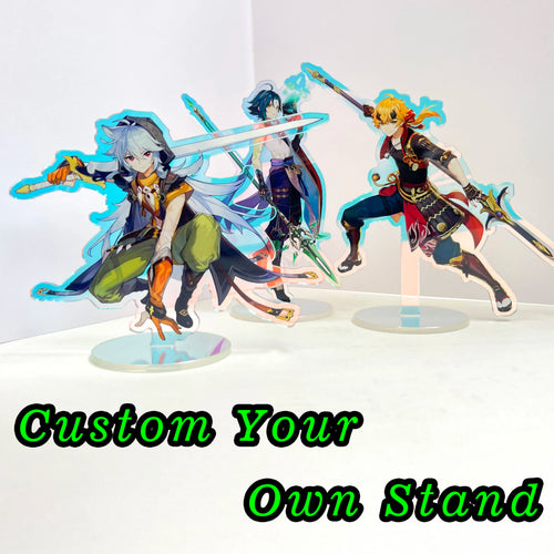 Custom Anime Acrylic Stand with Hologram Printing