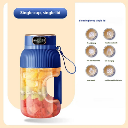 Portable Electric Blender Bottle – Large Capacity Smoothie Maker