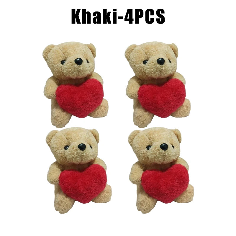 Heart Teddy Bear Plush Stuffed Animal – Valentine Gift Set