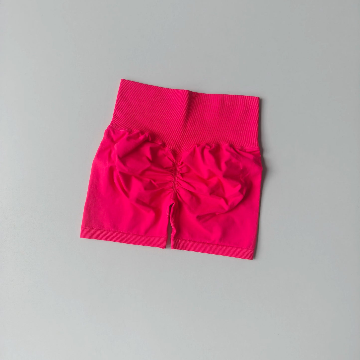 High-Waist Yoga Shorts for Women – Butt Lift Fitness Shorts