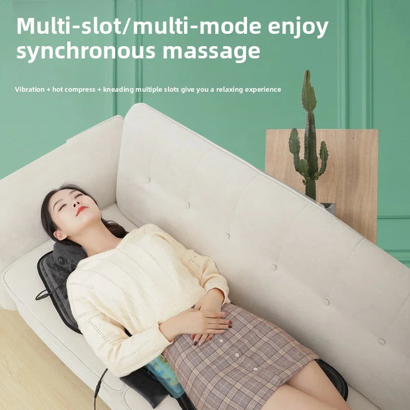 Full Body Massage Seat Cushion with Heat & Lumbar Airbag