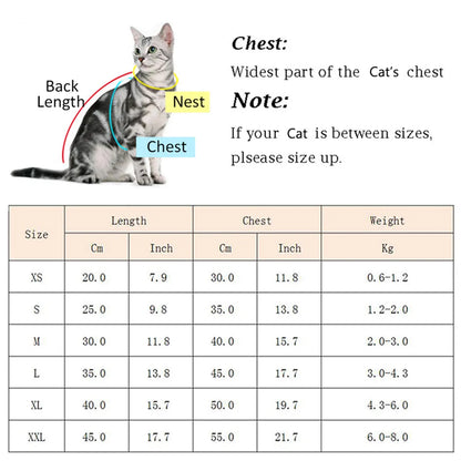 Striped Classic Vest Tank Top for Cats & Small Dogs