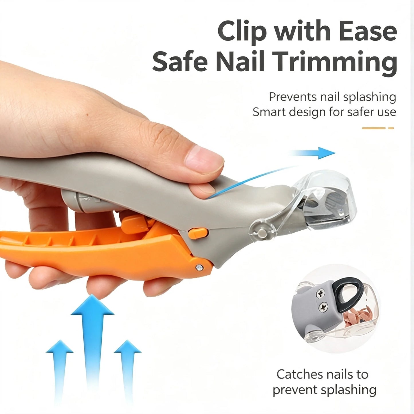 LED Pet Nail Clipper – Safe & Precise for Dogs & Cats