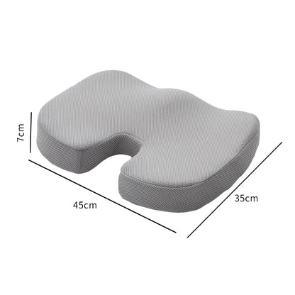 Ergonomic Memory Foam Seat Cushion for Office & Home