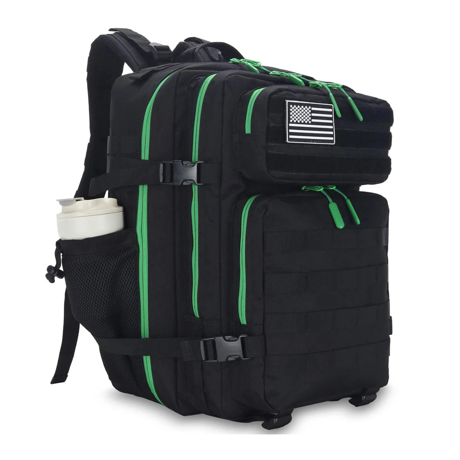 45L Tactical Backpack – Large Military Rucksack for Hiking & Gym