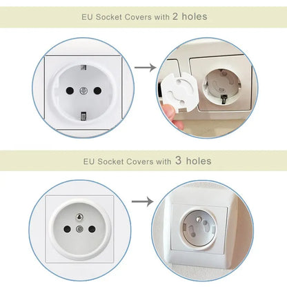 Baby Outlet Covers (10pcs) – Child Safety Socket Protectors