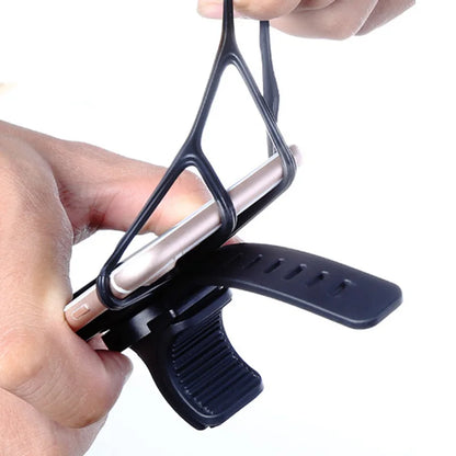 360° Bike Phone Mount – Universal Silicone Bicycle Holder