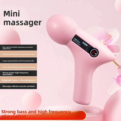 Mini Massage Gun Rechargeable Fascia Gun for Full Body Relief