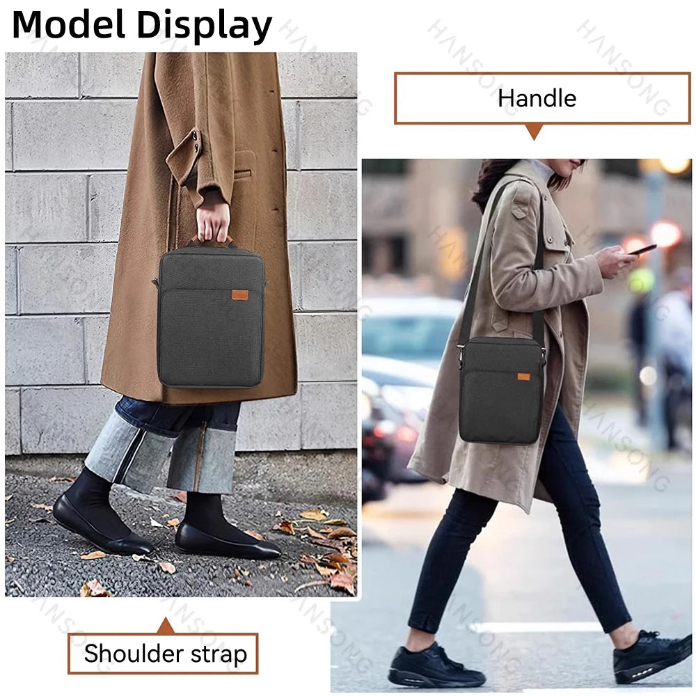Tablet Shoulder Bag with Handle – iPad, Galaxy Tab & Laptop Carry Case