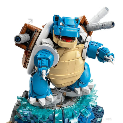 6838 Piece Elf Frog Fire Dragon and Water Turtle Building Block Set