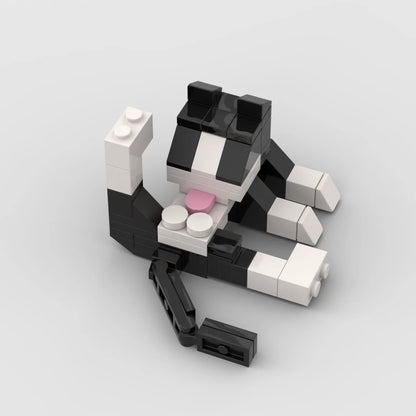Cat Building Block Set 62pcs – Mini Brick Animal Toy