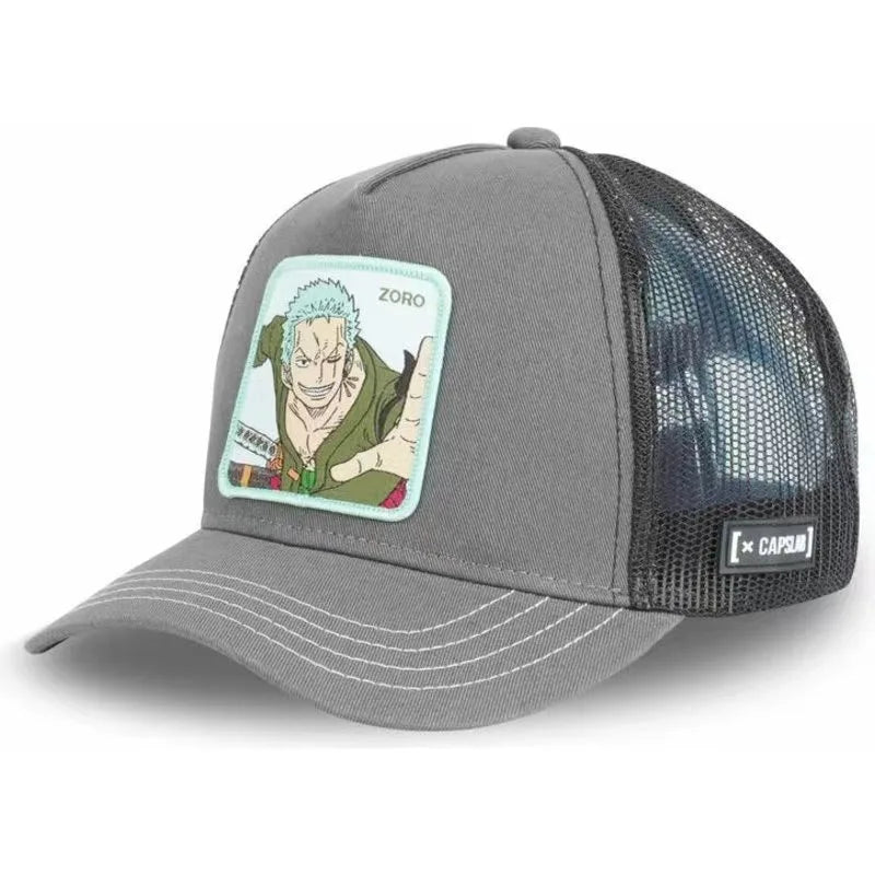 One Piece Luffy Embroidered Adjustable Baseball Cap