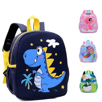 Kids Cartoon Backpack Cute Dinosaur Schoolbag for Toddlers