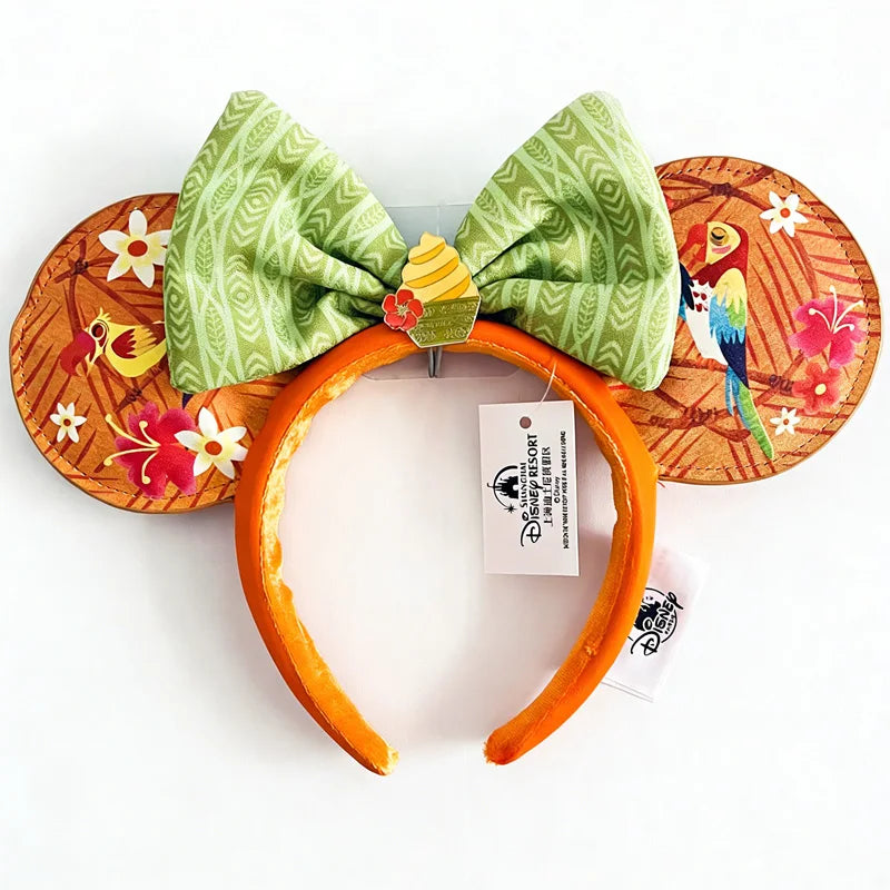 Minnie Mouse Sequin Ears Headband with Bow – Disney Park Style