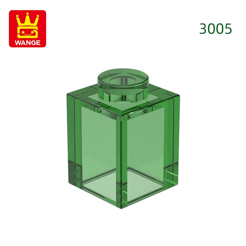 Wange 3005 1x1 Basic Brick MOC Parts – 232pcs Bulk Pack