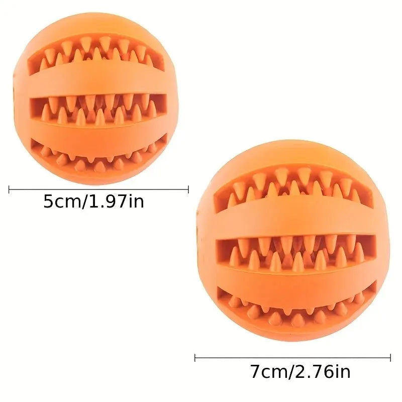 Dog Chew Toy Treat Feeder & Teeth Cleaning Ball