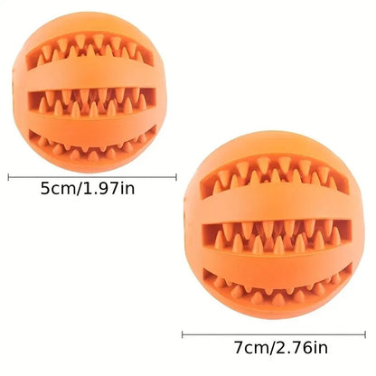 Dog Chew Toy Treat Feeder & Teeth Cleaning Ball